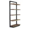 Mor Furniture Bookcases & Library Walls|Natures Edge 5-Shelf Bookcase In Brown