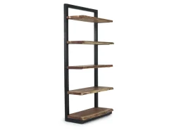 Mor Furniture Bookcases & Library Walls|Natures Edge 5-Shelf Bookcase In Brown