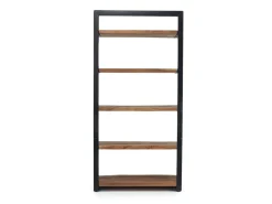 Mor Furniture Bookcases & Library Walls|Natures Edge 5-Shelf Bookcase In Brown