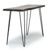 Mor Furniture Sofa & End Tables|Natures Edge Sofa Table Chestnut/Black
