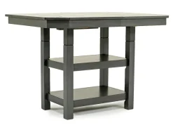 Mor Furniture Seating For 6|Dining Room Sets|New Haven Adjustable Extendable Dining Table & 6 Chairs In Gray