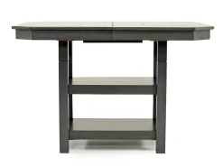 Mor Furniture Dining Tables|New Haven Adjustable Height Extendable Dining Table In Brown