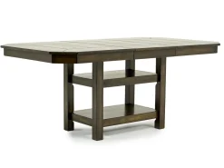 Mor Furniture Seating For 4|Counter Height Dining Sets|New Haven Counter Height Adjustable Extendable Dining Table & 4 Stools In Gray