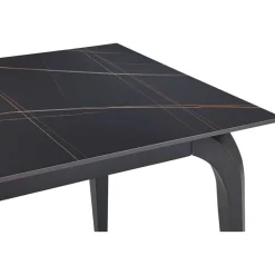 Mor Furniture Dining Tables|Nicoya Dining Table In Black Sintered Stone