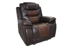 Mor Furniture Recliners|Nikko Gliding Recliner In Brown