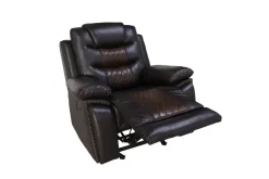 Mor Furniture Recliners|Nikko Gliding Recliner In Brown