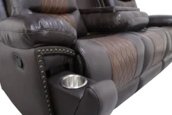 Mor Furniture Reclining Sofas|Sofas|Nikko Reclining Sofa In Brown