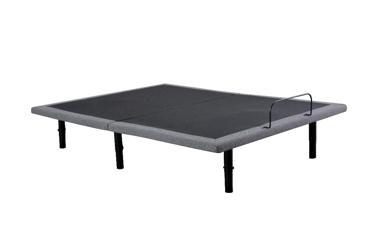Mor Furniture Adjustable Foundations|Nupg400 Adjustable Foundation In Gray, Full