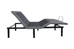Mor Furniture Adjustable Foundations|Nupg400 Adjustable Foundation In Gray, Full