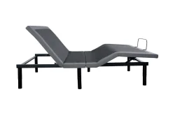 Mor Furniture Adjustable Foundations|Nupg400 Adjustable Foundation In Gray, Full