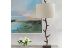 Mor Furniture Shop All Lighting & Lamps|Office Lighting|Oatwood Table Lamp In Bronze