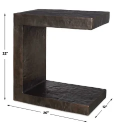 Mor Furniture Outdoor Accent Tables|Obra Outdoor Accent Table In Bronze