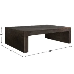Mor Furniture Outdoor Coffee Tables|Obra Outdoor Coffee Table In Bronze