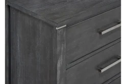 Mor Furniture Nightstands|Odessa Nightstand In Charcoal Gray