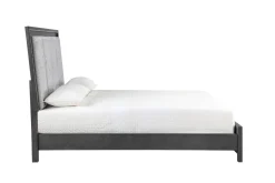 Mor Furniture Beds|Odessa Panel Bed In Charcoal, Queen