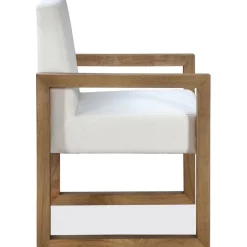 Mor Furniture Dining Chairs|One Upholstered Arm Chair In Bisque, Set Of 2