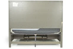 Mor Furniture Beds|Ontario Panel Bed W/ Storage In Gray, Eastern King