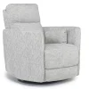 Mor Furniture Recliners|Opal Swivel Gliding Recliner In Dove