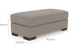 Mor Furniture Ottomans|Oracle Ottoman - Custom Order
