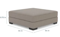Mor Furniture Ottomans|Oracle Oversized Ottoman - Custom Order