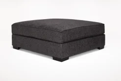 Mor Furniture Ottomans|Oracle Oversized Ottoman In Envy Ebony