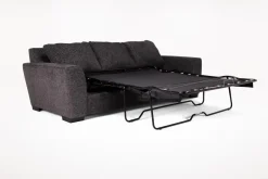 Mor Furniture Sleeper Sofas|Sofas|Oracle Queen Sleeper Sofa In , Down Envy Ebony