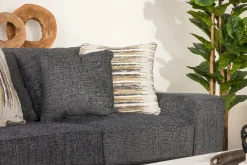 Mor Furniture Sleeper Sofas|Sofas|Oracle Queen Sleeper Sofa In , Down Envy Ebony