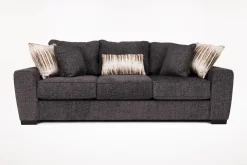 Mor Furniture Sleeper Sofas|Sofas|Oracle Queen Sleeper Sofa In , Down Envy Ebony
