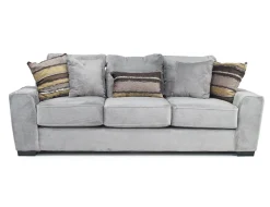 Mor Furniture Sleeper Sofas|Sofas|Oracle Queen Sleeper Sofa W/ Mattress In , Down Envy Ebony