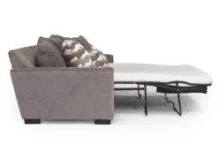 Mor Furniture Sleeper Sofas|Sofas|Oracle Queen Sleeper Sofa W/ Mattress In , Down Envy Ebony