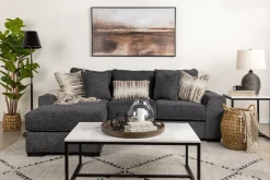 Mor Furniture Sofas|Oracle Reversible Sofa Chaise In Envy Bark