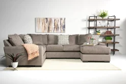 Mor Furniture Sectionals|Oracle Tux Loveseat Chaise Sectional, Left Facing, Down - Custom Order