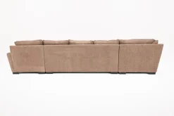 Mor Furniture Sectionals|Oracle Tux Sofa Chaise Sectional In Envy Ebony, Left Facing, Down