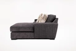 Mor Furniture Sofas|Oracle Xl Sofa Chaise In , Left Facing, Down Envy Ebony