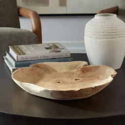 Mor Furniture Trays & Boxes|Organic Embrace Bowl In Brown