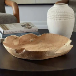 Mor Furniture Trays & Boxes|Organic Embrace Bowl In Brown