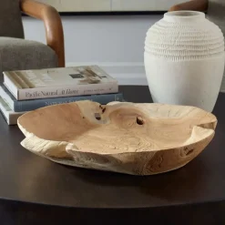 Mor Furniture Trays & Boxes|Organic Embrace Bowl In Brown