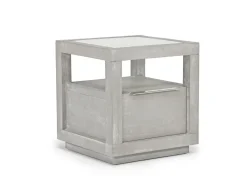 Mor Furniture Sofa & End Tables|Oxford End Table In Mineral