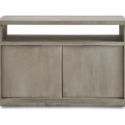 Mor Furniture Media Consoles & Hutches|Tv Stands|Oxford Media Console In Mineral, 74 Inch