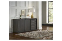 Mor Furniture Sideboards, Buffets & Hutches|Oxford Sideboard In Basalt Gray