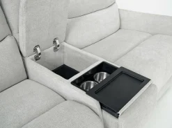 Mor Furniture Sectionals|Palencia 7 Piece 3 Power Sectional In Trento Charcoal