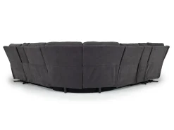 Mor Furniture Sectionals|Palencia 7 Piece 3 Power Sectional In Trento Charcoal