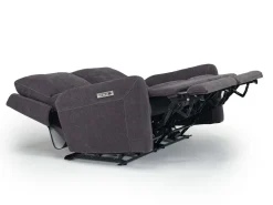Mor Furniture Reclining Loveseats|Reclining Sofas|Palencia 3 Power Loveseat In Trento Charcoal