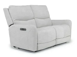 Mor Furniture Reclining Loveseats|Reclining Sofas|Palencia 3 Power Loveseat In Trento Charcoal