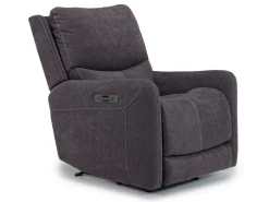 Mor Furniture Recliners|Palencia 3 Power Rocker Recliner In Trento Charcoal