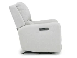 Mor Furniture Recliners|Palencia 3 Power Rocker Recliner In Trento Charcoal