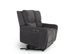 Mor Furniture Living Room Sets|Palencia 3 Power Sofa & Loveseat In Trento Charcoal