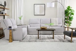 Mor Furniture Reclining Sofas|Sofas|Palencia 3 Power Sofa In Trento Charcoal