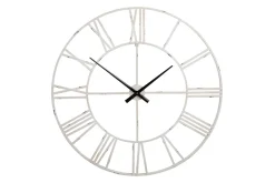 Mor Furniture Wall Clocks|Paquita Wall Clock In Antique White