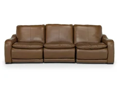 Mor Furniture Reclining Sofas|Sofas|Paradise 2 Power Sofa In Chestnut Leather